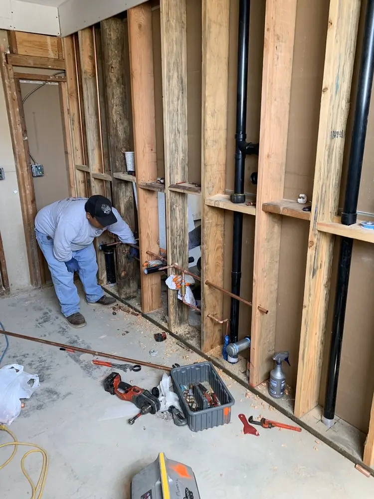 Commercial rough-in plumbing for Water Heater Replacement in Harbor Gateway